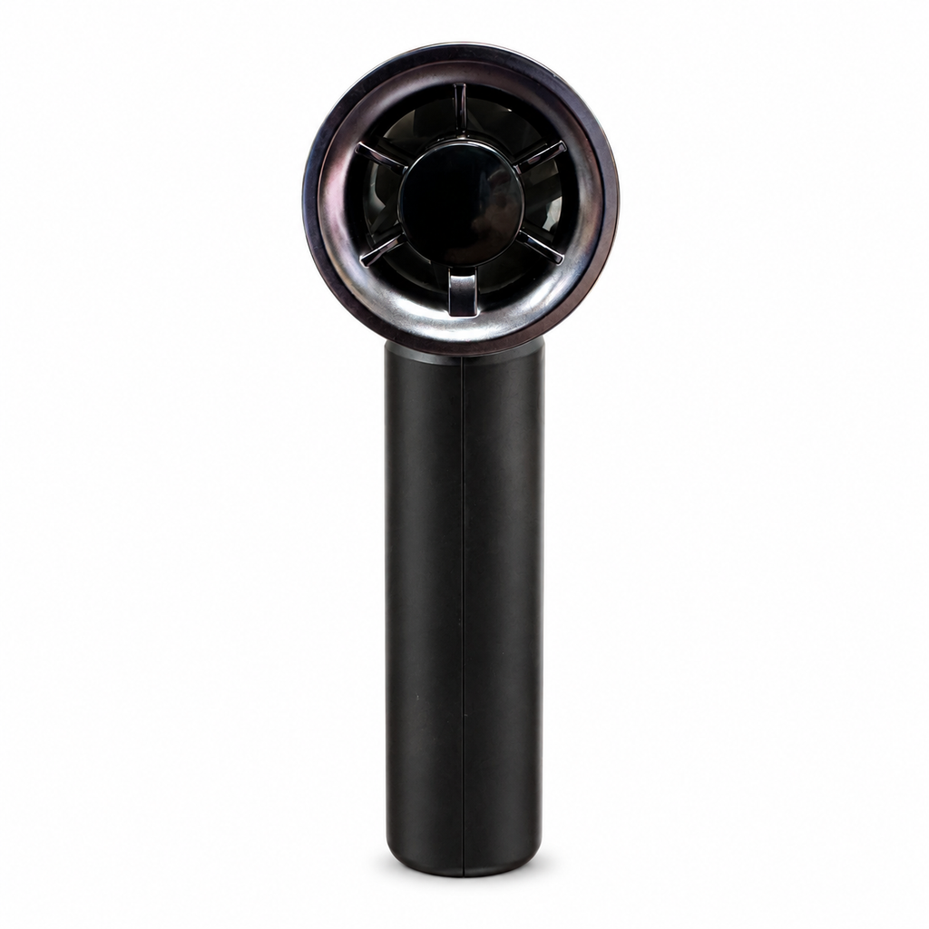 Portable Handheld Turbo Fan 9-Speed USB-C Rechargable - 3600mAh- Travel