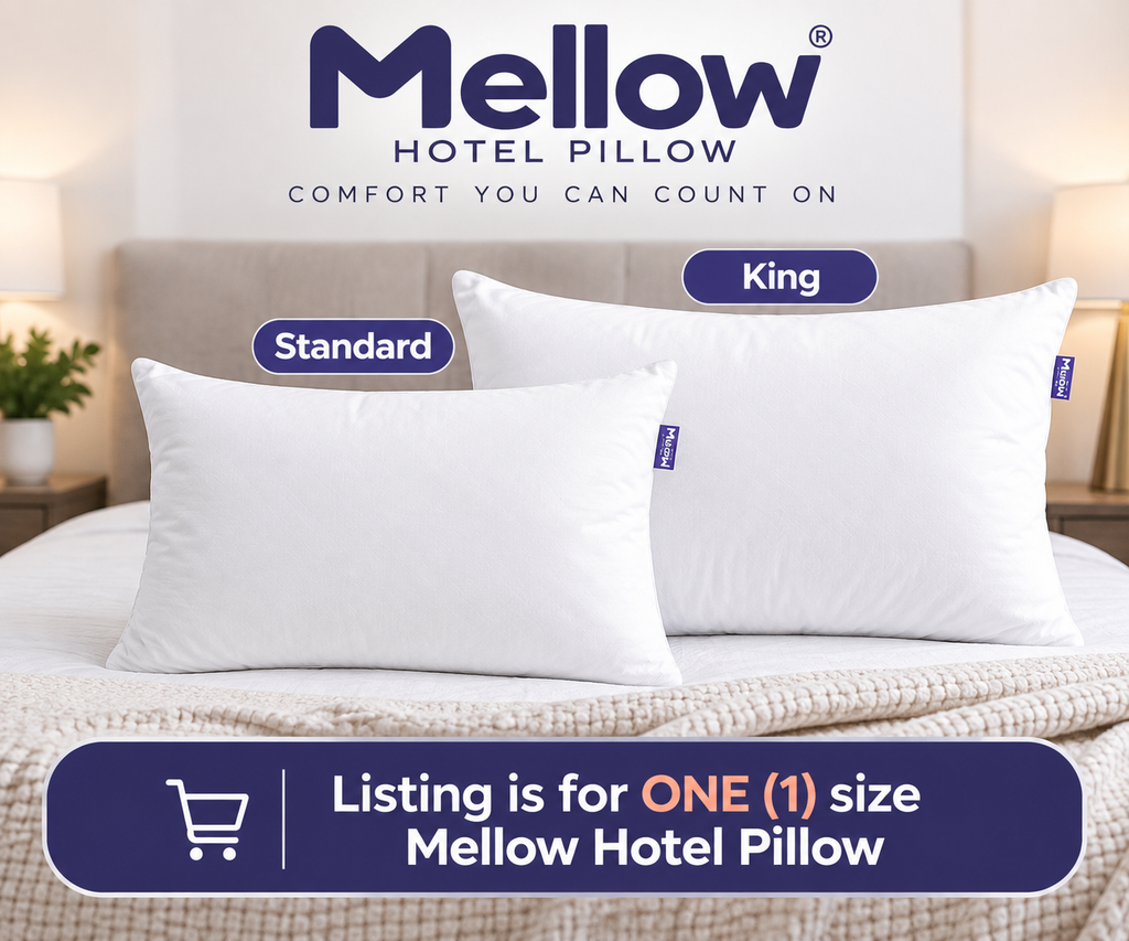 King / Cal King Mellow Hotel CloudShield Down Alternative Pillow
