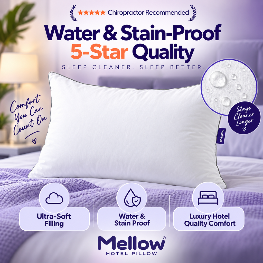 Mellow CloudShield water and stain proof features