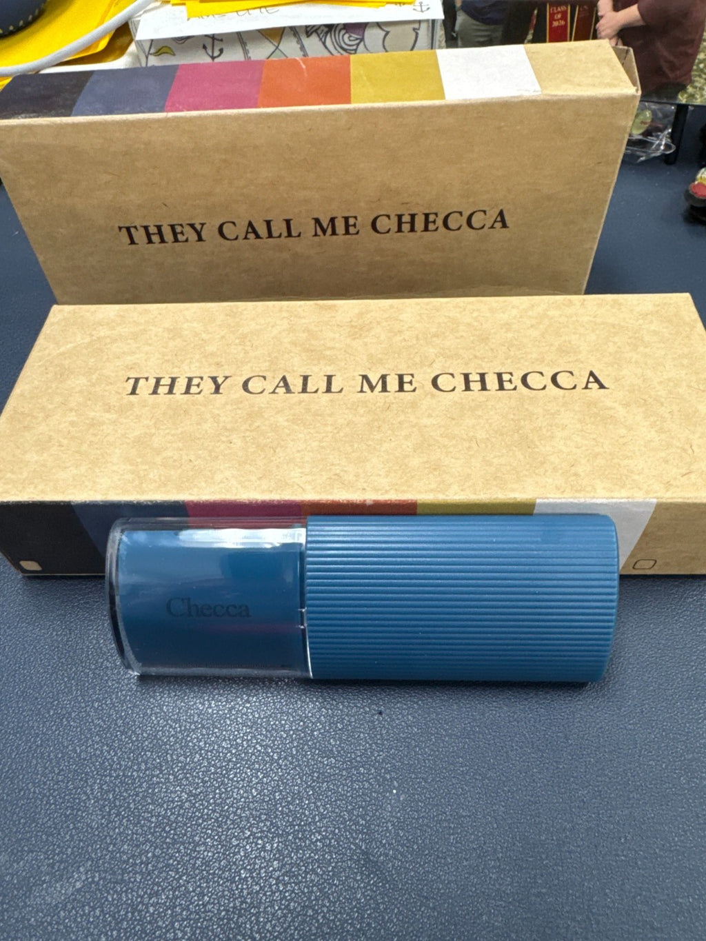 Checca Mini Hair Trimmer - Blue