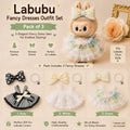 Fancy Dresses for Labubu Pack of 3 | 17cm Doll Clothes (DOLL NOT INCLUDED)