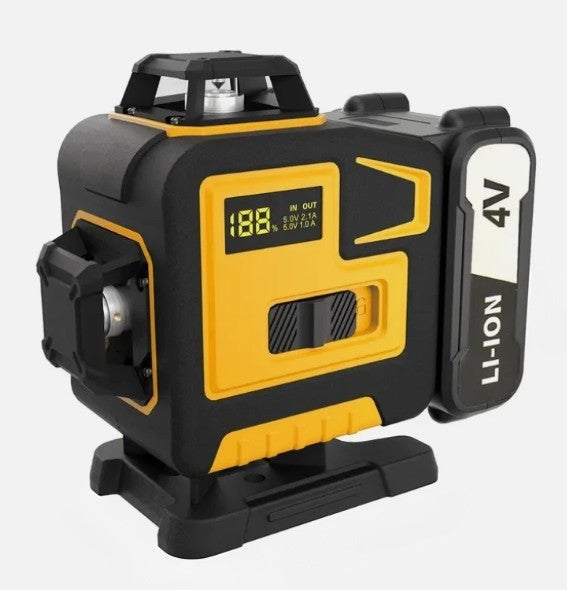 Tegatok 16 Lines 4D Laser Level 360° Self Leveling Rotary Cross Line Measure