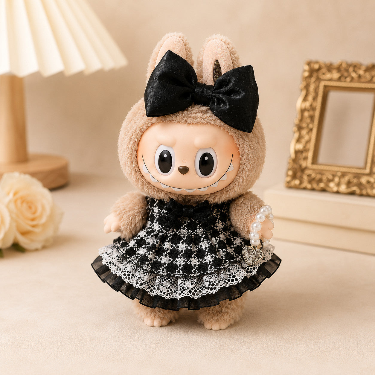 Fancy Dresses for Labubu Pack of 5 | 17cm Doll Clothes (DOLL NOT INCLUDED)