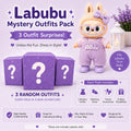 Mystery Outfits for Labubu Pack of 3 | 17cm Doll Clothes (DOLL NOT INCLUDED)