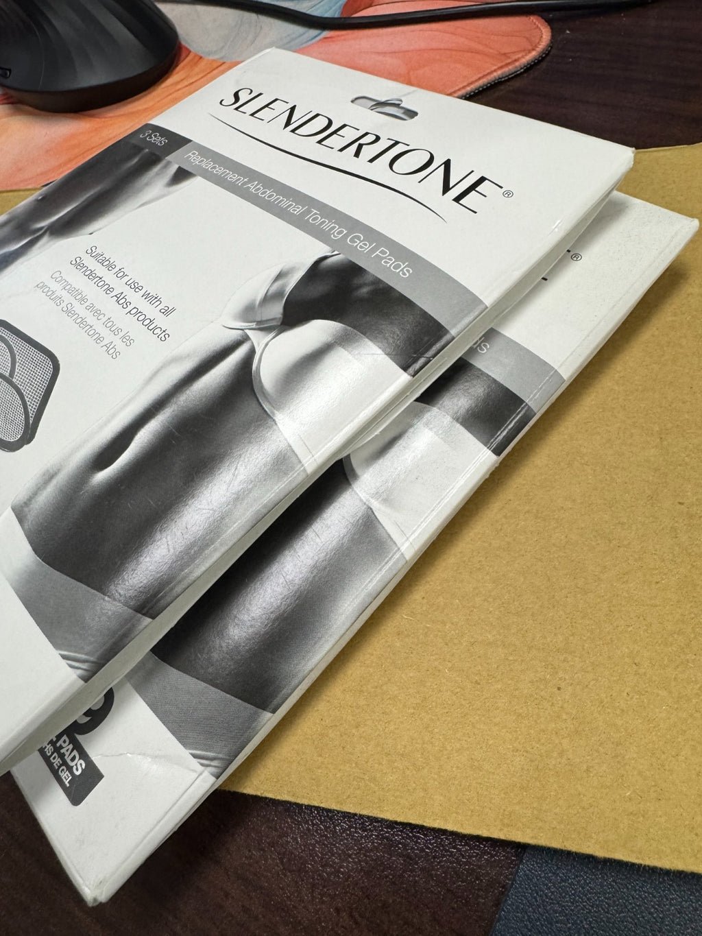 Slendertone Replacement Abdominal Toning Gel Pads – 2 Pack Set | See Dates