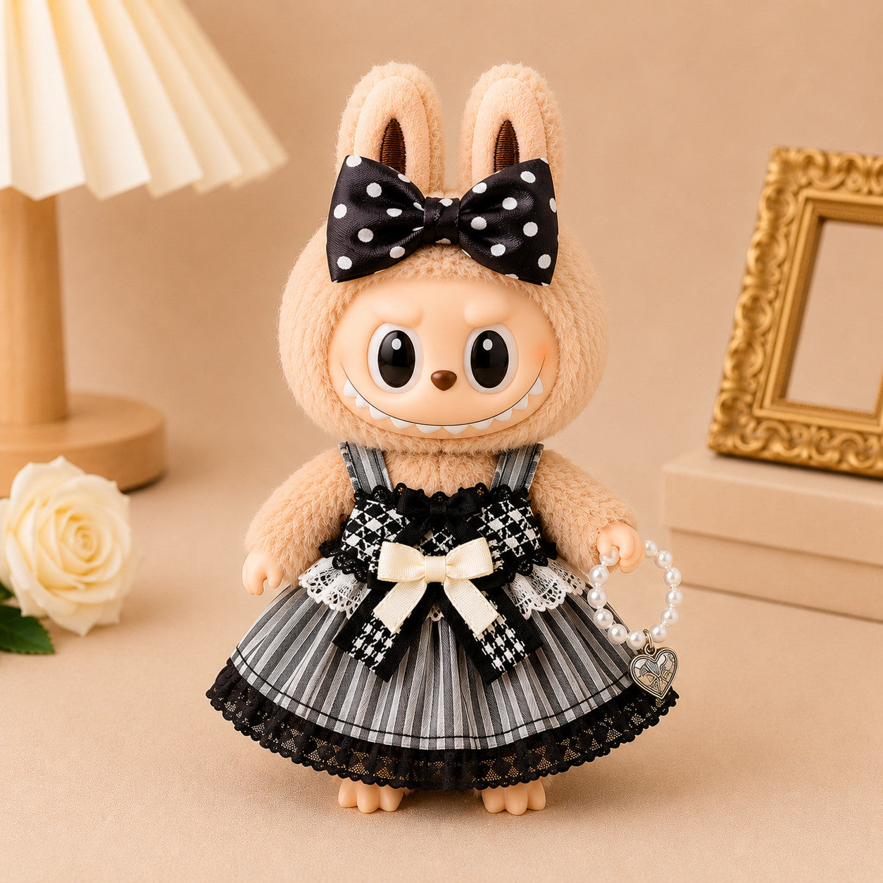 Fancy Dresses for Labubu Pack of 5 | 17cm Doll Clothes (DOLL NOT INCLUDED)