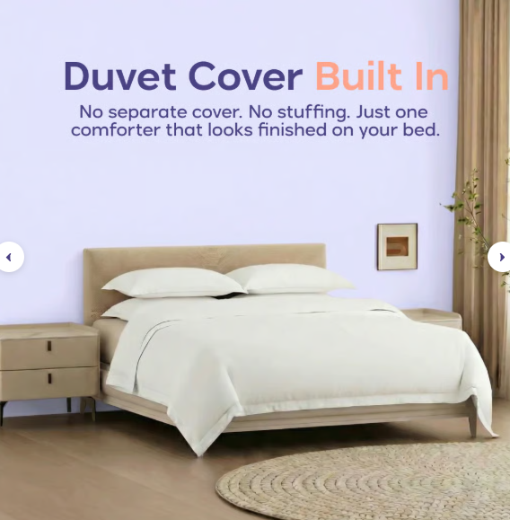 Mellow Temperature Control Comforter – King Size, All Season, Washable